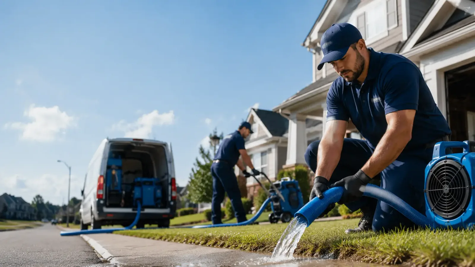 Flood Damage Restoration in Berclair, TX